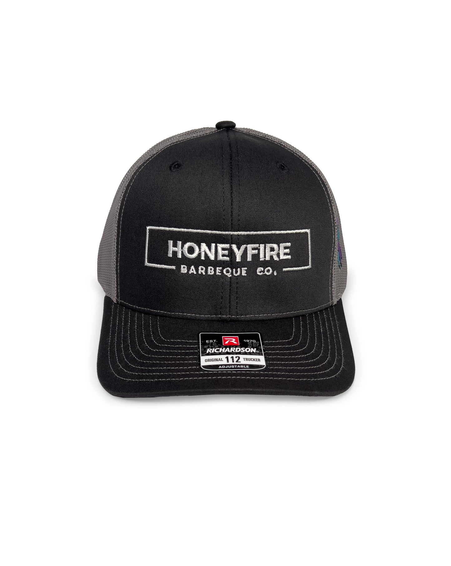 HoneyFire Logo Richardson 112 Trucker Hat