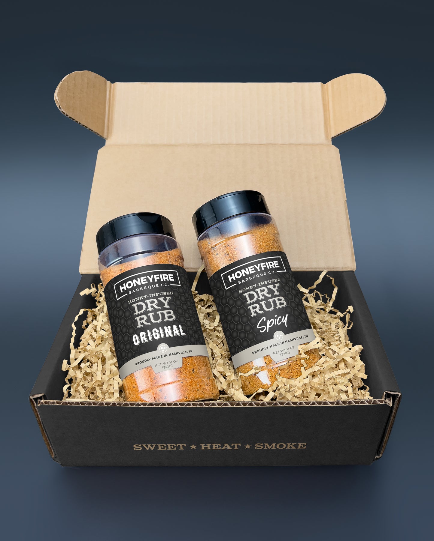 HoneyFire Original & Spicy Dry Rub Gift Set
