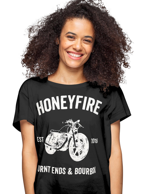 Our retro motorcycle tee is a bestselling favorite. 